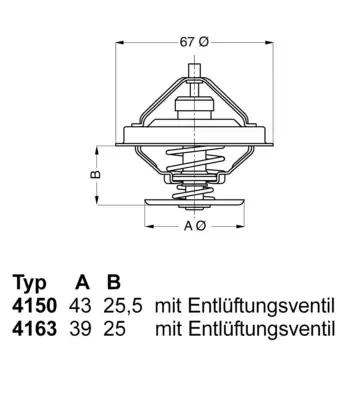 Obniżka ceny Termostat, płyn chłodzący BORGWARNER BERU 4163.74D