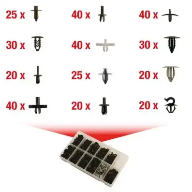 Zestaw zacisku zabezpieczającego, nadwozie KS TOOLS 420.0700 Promocja