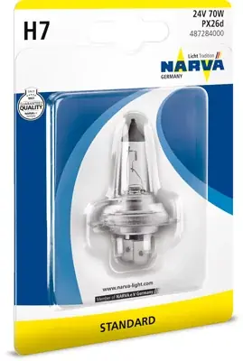 Żarówka, reflektor dalekosiężny NARVA 487284000 Oferta czasowa