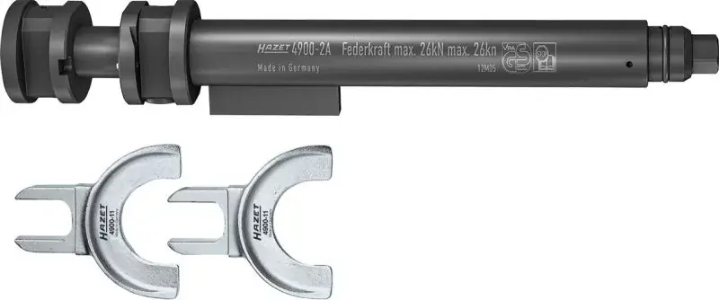 Premium Zestaw naciągacz do sprężyn, sprężyna zawieszenia HAZET 4900-2A/3