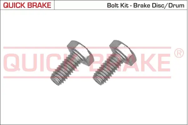 Zestaw śrub, tarcza hamulcowa QUICK BRAKE 4904K Wysoka jakość