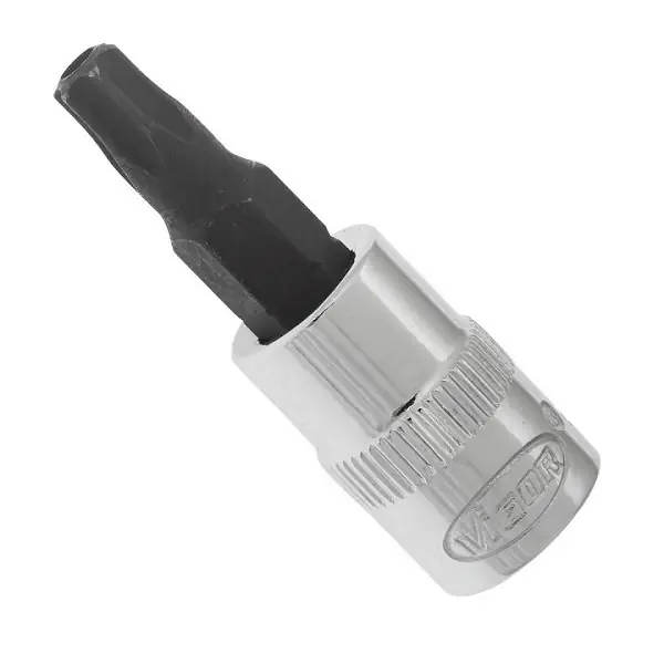 Kup online KLUCZ TRZPIENIOWY 1/4 TORX T30H DŁ.37MM Z OTWOREM