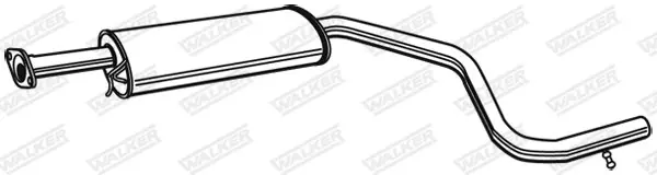 TŁUMIK ŚRODKOWY WALKER 70135 Hit cenowy