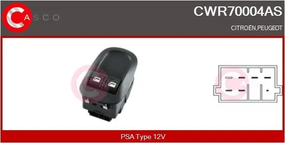PRZELACZNIK PODNOSNIKA SZYBY PL 6PIN Zniżka