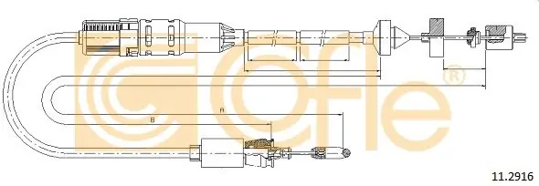 Linka sprzęgła COFLE 11.2916 6025312553 Oferta czasowa