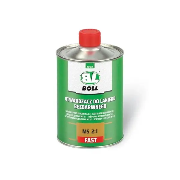 UTWARDZACZ DO LAKIERU BEZBARWNEGO MS 2:1 FAST 500 ML Cena promocyjna