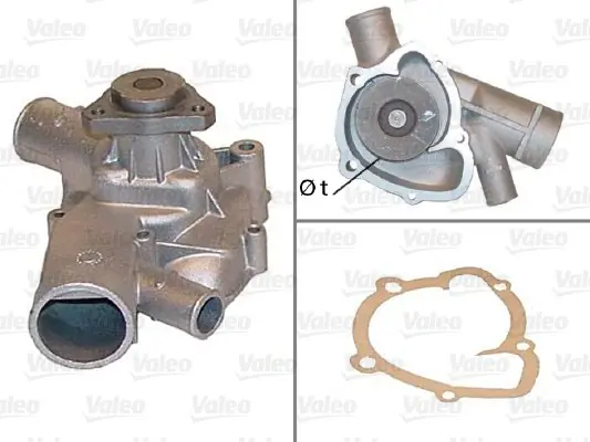 Pompa wody VALEO 506186 60121011 Ograniczona ilość