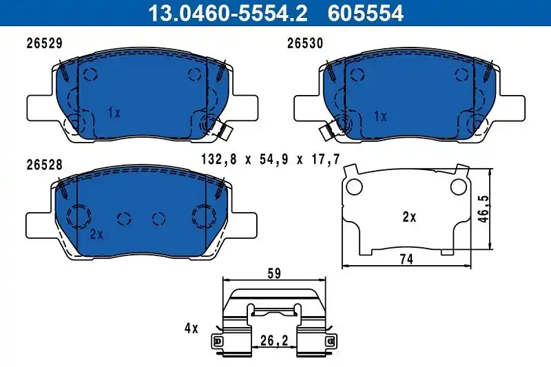 Dostępne od ręki KLOCKI HAMULC.HYUNDAI I10 III 20- PRZOD