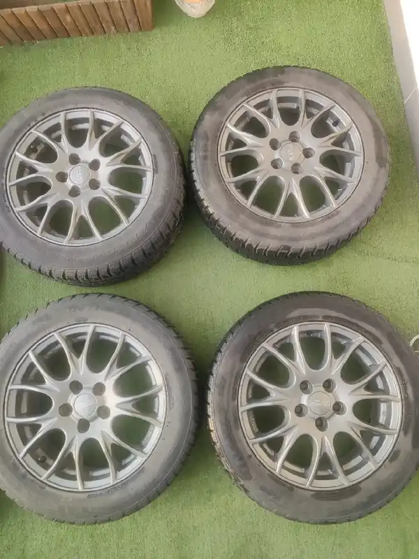 Felgi Anzio R16 6,5J ET45 5x112 na oponach zimowych Nexen Do wyczerpania zapasów