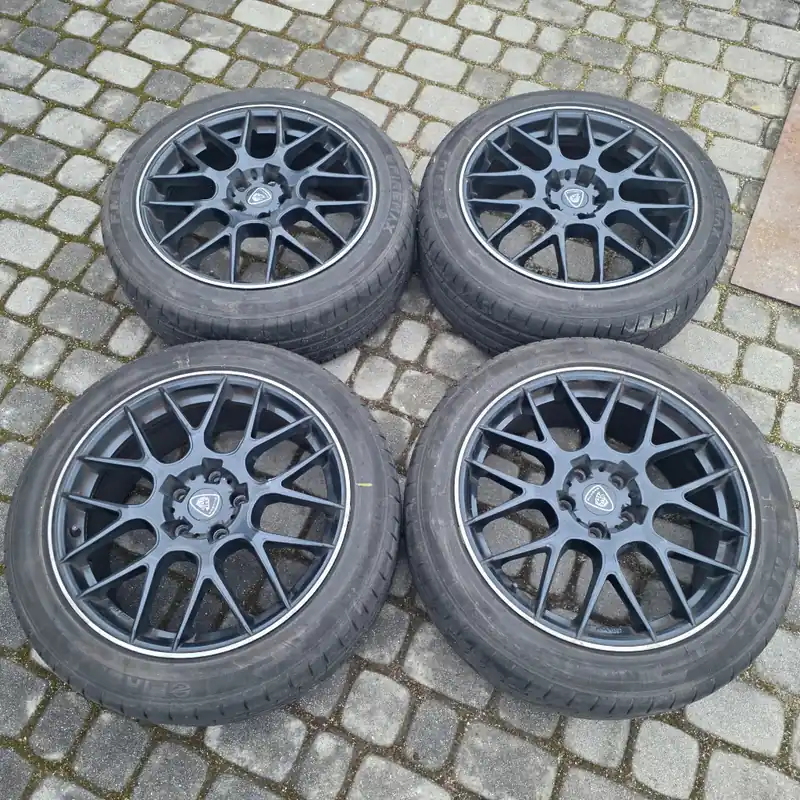 Wyjątkowa oferta koła aluett 5x112 et50 8jx18 18 cali 235x45x18