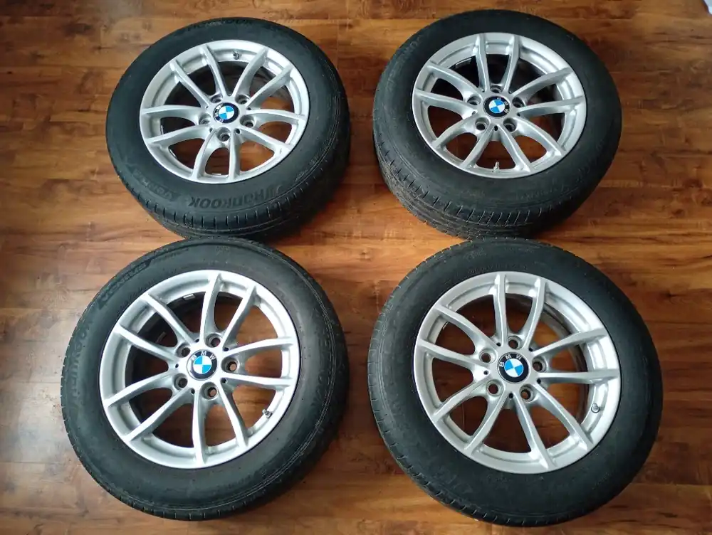 Bezpieczna płatność Koła do BMW F30, F31, F20 wraz z oponami Hankook 205/60 R16