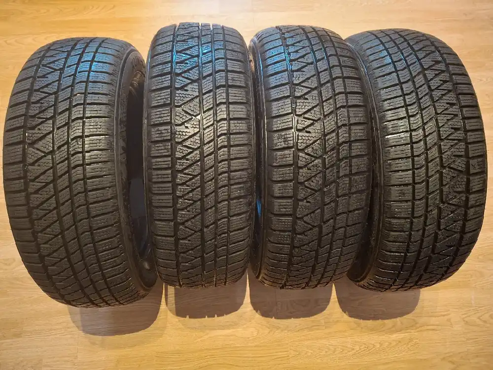4 OPONY 225/60 R17 SUV Zimowe KUMHO używane plus 195/65/R15 letnie Kormoran Bezpieczna płatność