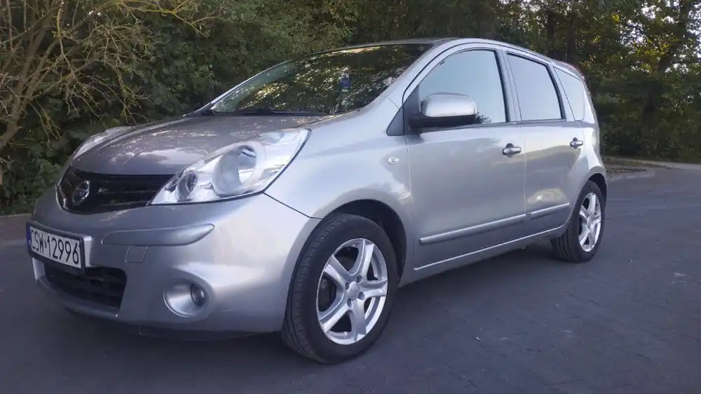 Darmowa dostawa Nissan Note 1.4 benzyna LPG Klimatyzacja. tempomat, czujnik deszczu