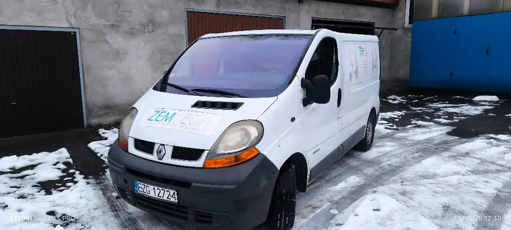 renault TRAFIC 2,5 DCI z zabudową serwisową 2004 Szybka dostawa