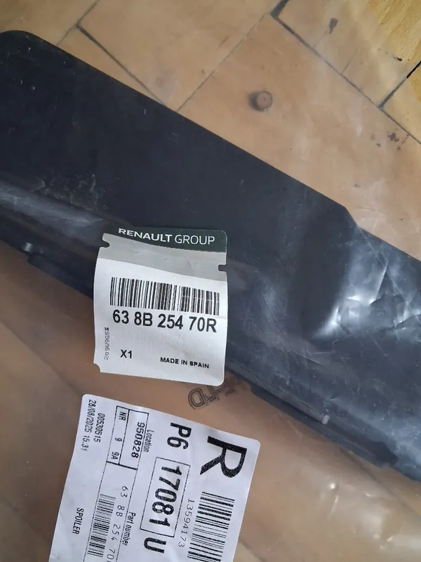 austral spoiler L+P podłogi zderzaka 63 8B 254 70R Taniej